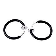 Clip On Fake Nose Hoop Ring Ear Lip Earrings Body Non Piercing Jewelry