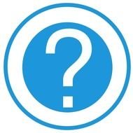 Question Mark Png Blue At
