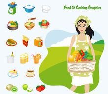 Food &amp; Cooking Ai Svg Eps Vector Free Download