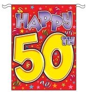 Clip art of 50th Birthday poster