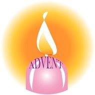 Advent Candles drawing