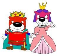 Clipart of the Prince and Princess couple