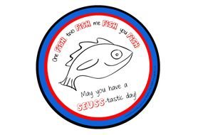 One Fish drawing