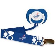 &amp;gt Kids Baby Accessories Los Angeles Dodgers Pacifier &amp; Clip Set