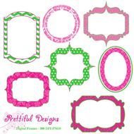 Digital Frames prettyful designs drawing