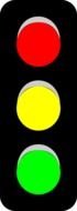 traffic light as picture for clipart