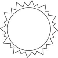 Sun Coloring Pages drawing