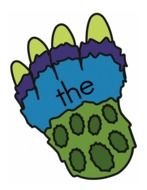 clipart of the monster feet