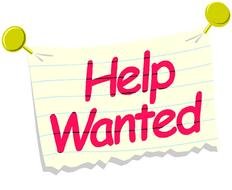 Clip Art of help wanted sign