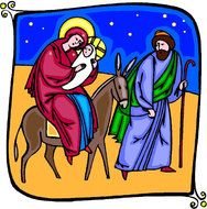 painted colorful bible story