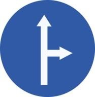 Yellow Hazard Sign Of Road Curved Right Ahead On A White Background
