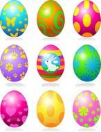 Stock Vector Graphicriver Easter Eggs 4267273 &amp;187 Dondrupcom