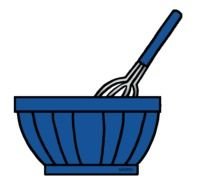 Free Mini Images Arts By Phillip Martin Blue Mixing Bowl