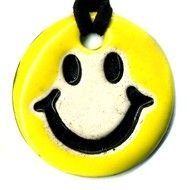 Small Black And White Smiley Face