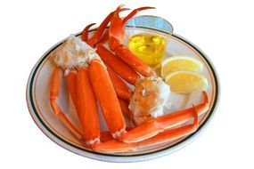 crab legs for dinner