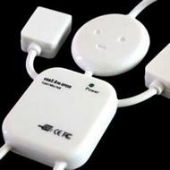 Details About 4 Port Hub High Speed Usb 20 Humanoid Splitter Cable