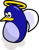 Baby Penguin Cartoon drawing