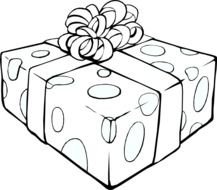 Big Gift Box drawing