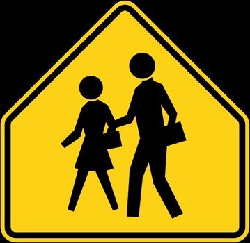 Traffic Signs &187 Safe Routes To School clipart