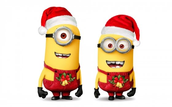 minions for christmas