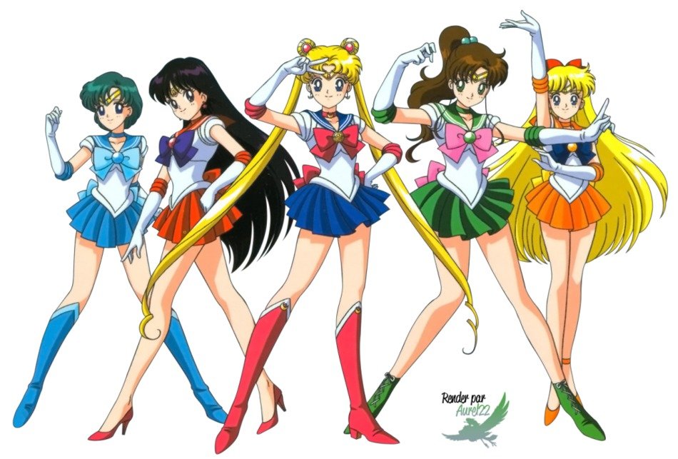 girls cartoon characters