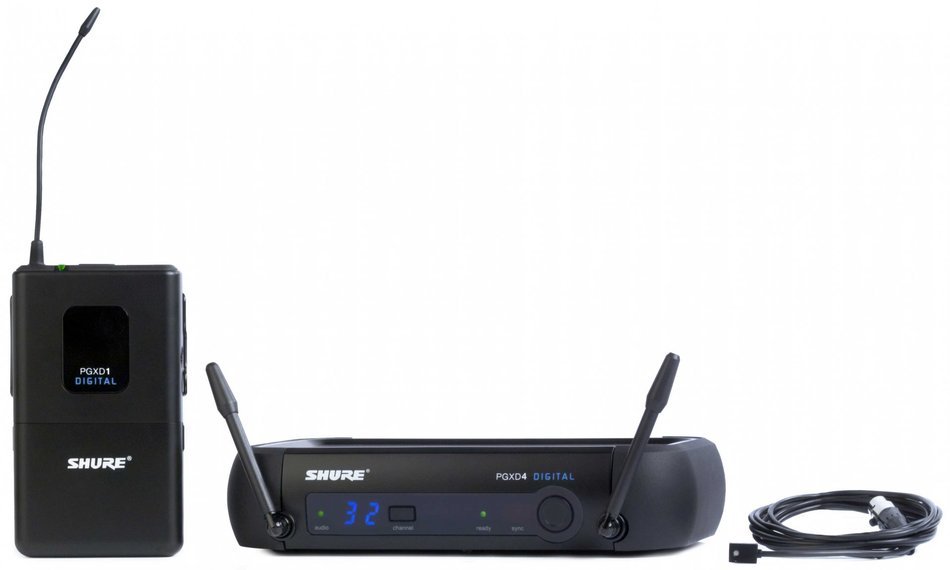 headset for a microphone on a white background