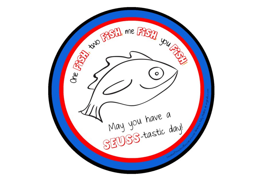 One Fish drawing