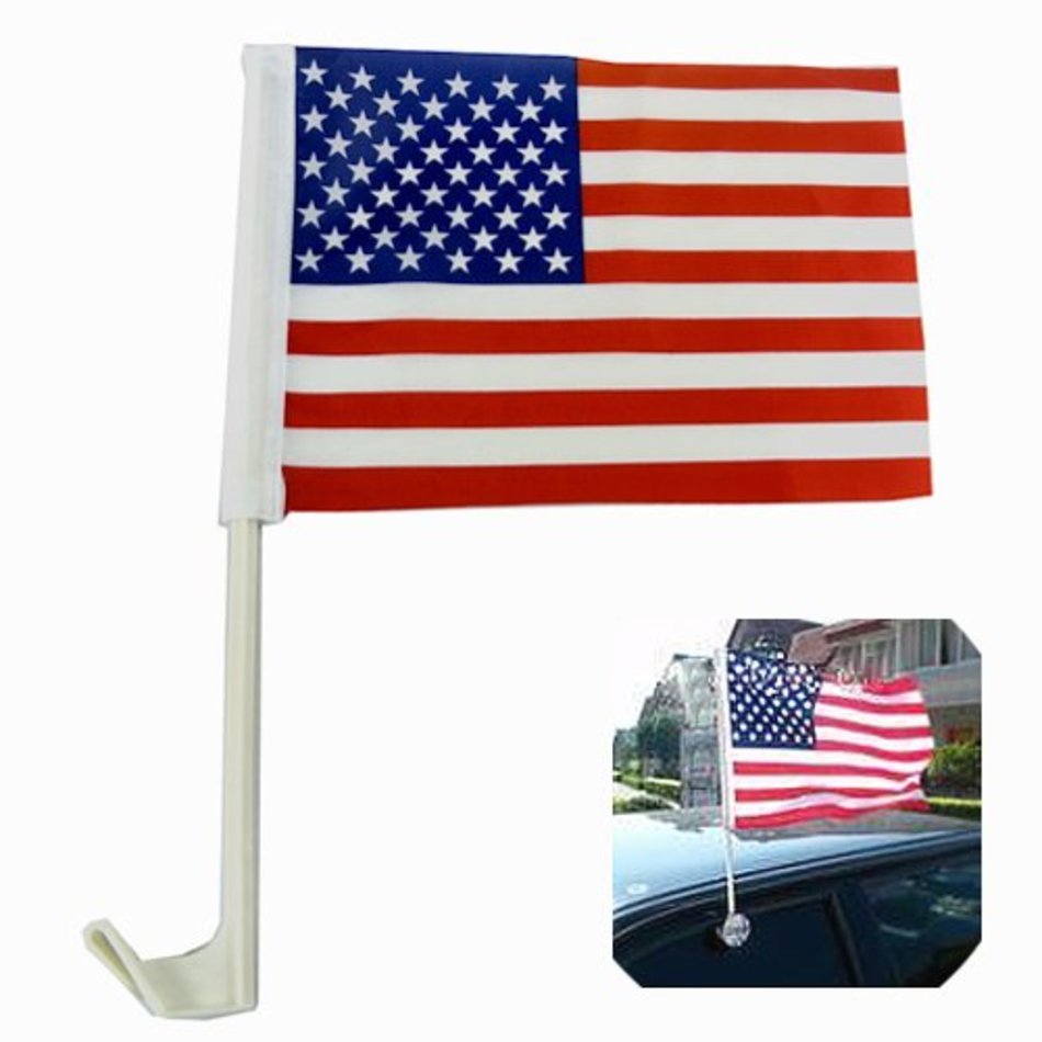New 2pcs 8x12 car flag usa american national flags wi free image download