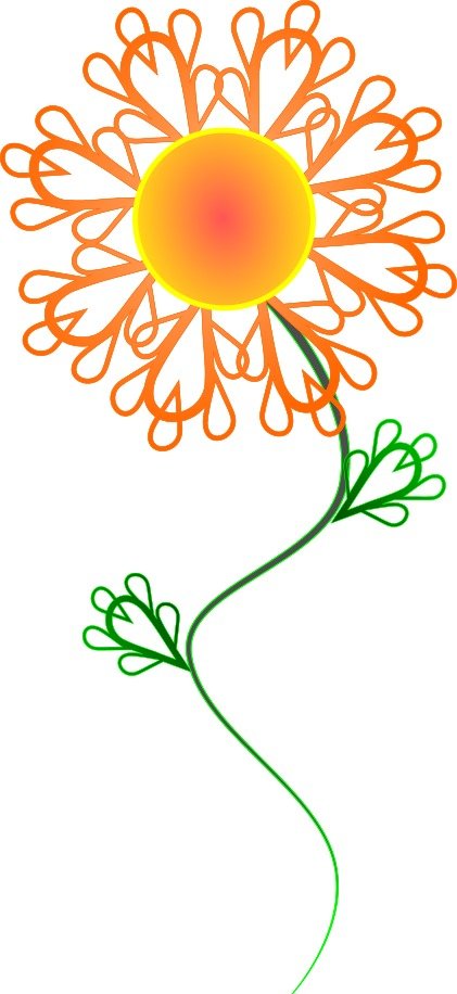 nice small Flower drawing