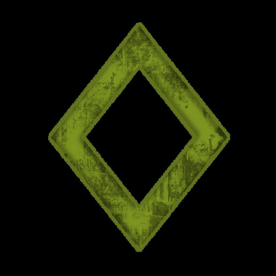 Image 019178 Green Grunge Clipart Icon Symbols Shapes Shapes512
