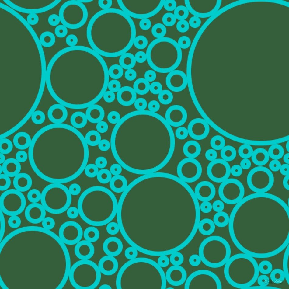 Bubbles Circles Sponge Big Medium Small 9 Pixel Line Width