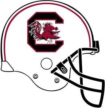 South Carolina Gamecocks Helmet Logo Ncaa Division I S T