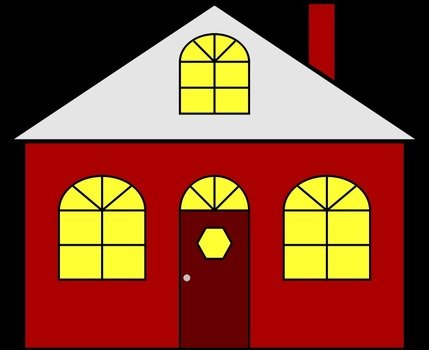 Lighted House By Jaynick From The Ebook I Love To Color Play And