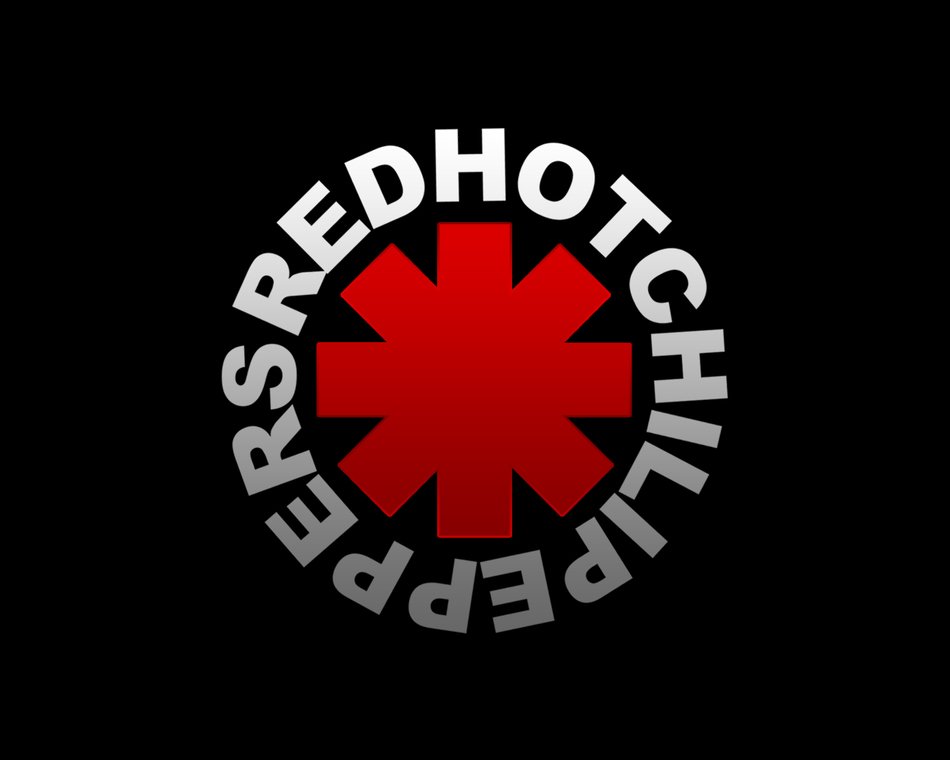 hot chili logo on a black background