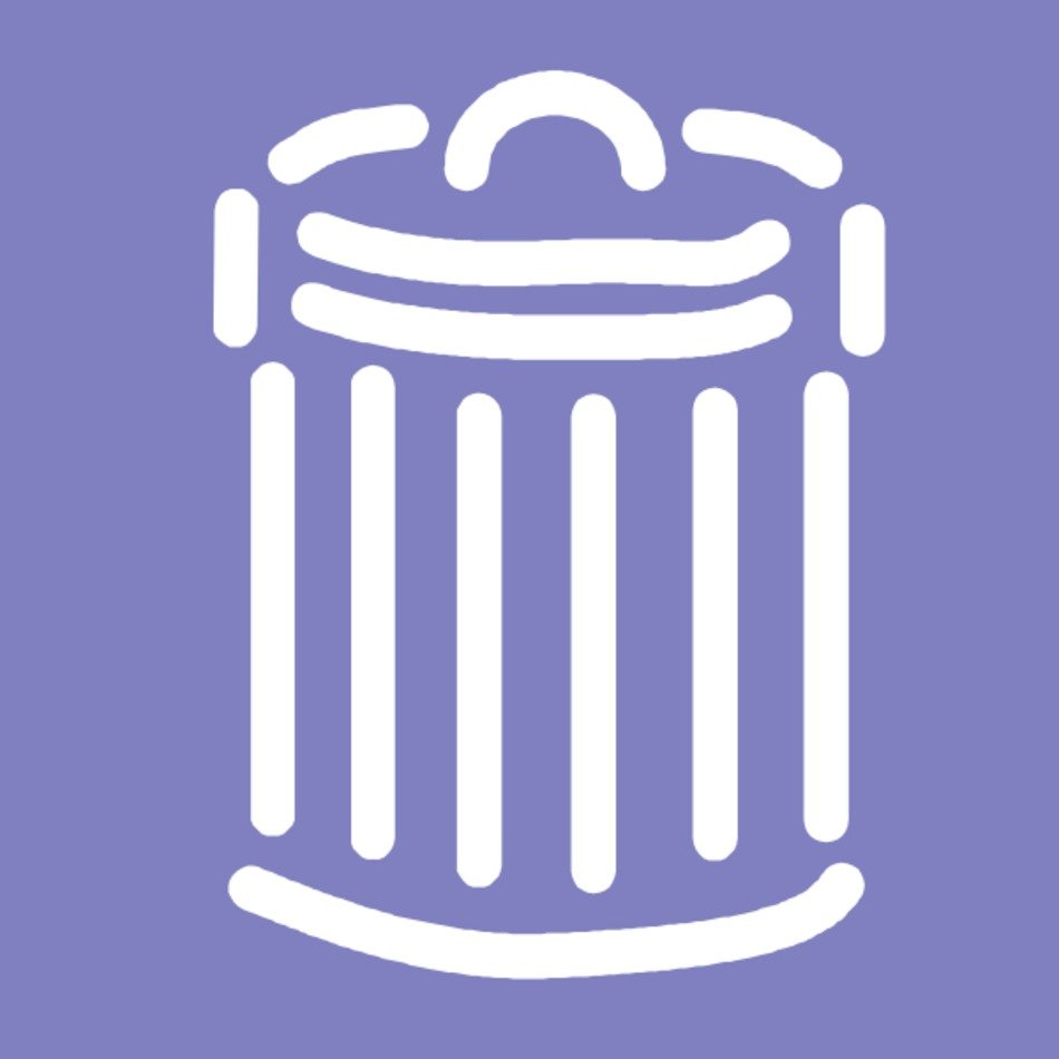 Trash Can Symbol Sign Clip Art 110506