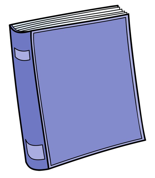 painted light purple book