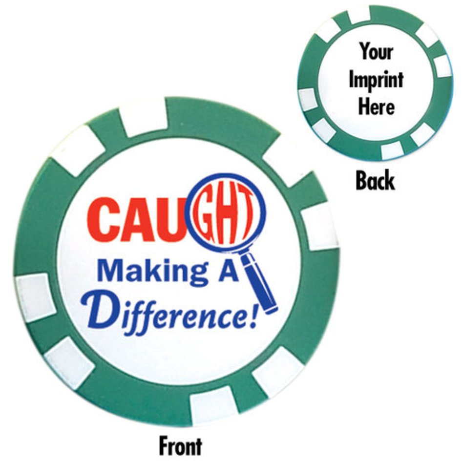 Caught Making A Difference On The Spot Recognition Reward Tokens