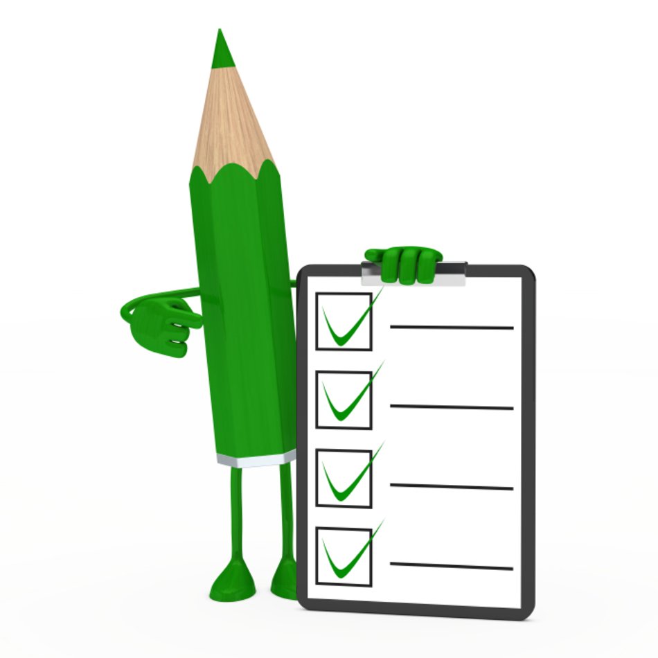 Pencil Figure Checklist