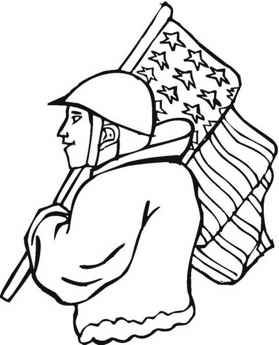 More Coloring Pages For Veterans Day Family Holiday