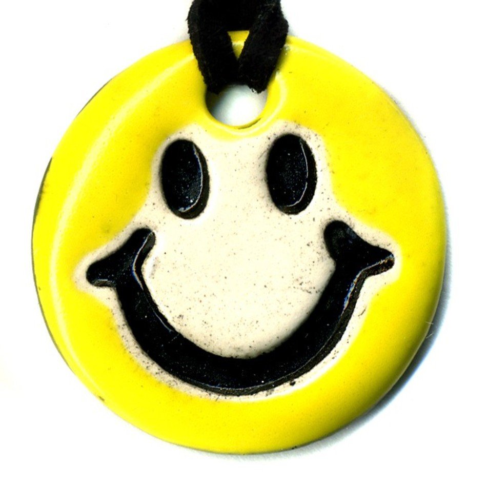 Small Black And White Smiley Face
