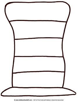 Dr Seuss Hat free Printable Print Pinterest