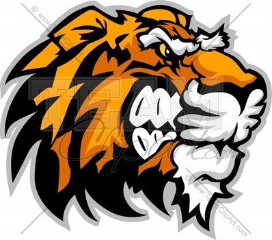 Tiger Cartoon In An Easy To Edit Vector Format Mascot