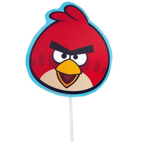 Angry Birds Toppers Decorativos Amarillo Pictures free image download