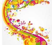 Colorful Banner drawing