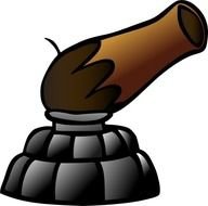 Cannon By Amilo Cartoon
