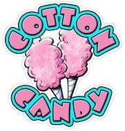 free cotton candy clipart