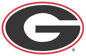 Georgia Bulldog logo on a white background