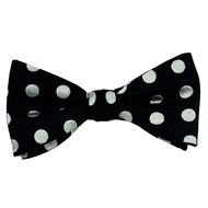 Clipart of White Bow Tie Boy