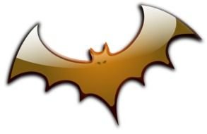 Morgan Halloween bat drawing