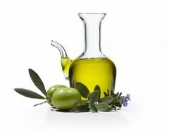 Clipart of Bottle Of Olive Oil